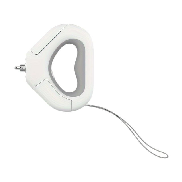 Correa retráctil para perros Salvador con luces LED resistente extensible reflectante con bolsa para excrementos