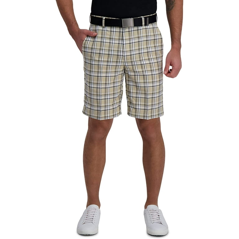 Haggar men's shop shorts expandable waist
