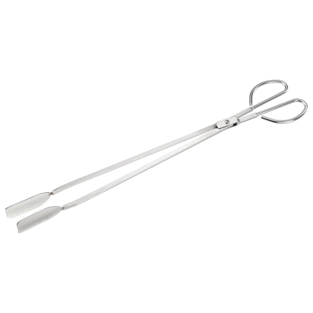 Unique Bargains Scissor Tong, 62cm Stainless Steel Grabber Garbage Picker Charcoal Pick Up Tool