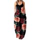 thumbnail image 1 of Vestido largo de camisola con bolsillo para mujer con cuello en V y estampado sin mangas a la moda para mujer sexy Pompotops ghjkhdj7399, 1 of 3