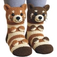 thumbnail image 7 of 3D Knit Animal Socks for Unisex, Cozy Cute Hand Crochet Knit Sock, Funny Animal Socks, Winter Warm Floor Sock, 7 of 7