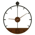 thumbnail image 1 of Rongfmy Style Simple Minimalist Nordic Iron Large Decor 43cm Wall Clock for Entryway Style 4, 1 of 8