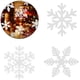 thumbnail image 1 of Lynlon 108 Decoración de ventanas Copo de nieve Pintura de ventana de copo de nieve Decoración de ventana removible Adhesivo de PVC adhesivo estático para tratamientos de ventanas de Navidad, puertas, escaparates, vitrinas, puertas de vidrio Ormromra MZQ-0916, 1 of 8