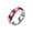 Pink, variant on OAKKY Enamel Rings for Men Women Couples Stainless Steel Colorful Pink Purple Green 6mm Band Simple Statement Personalized Jewelry Pink Size 9
