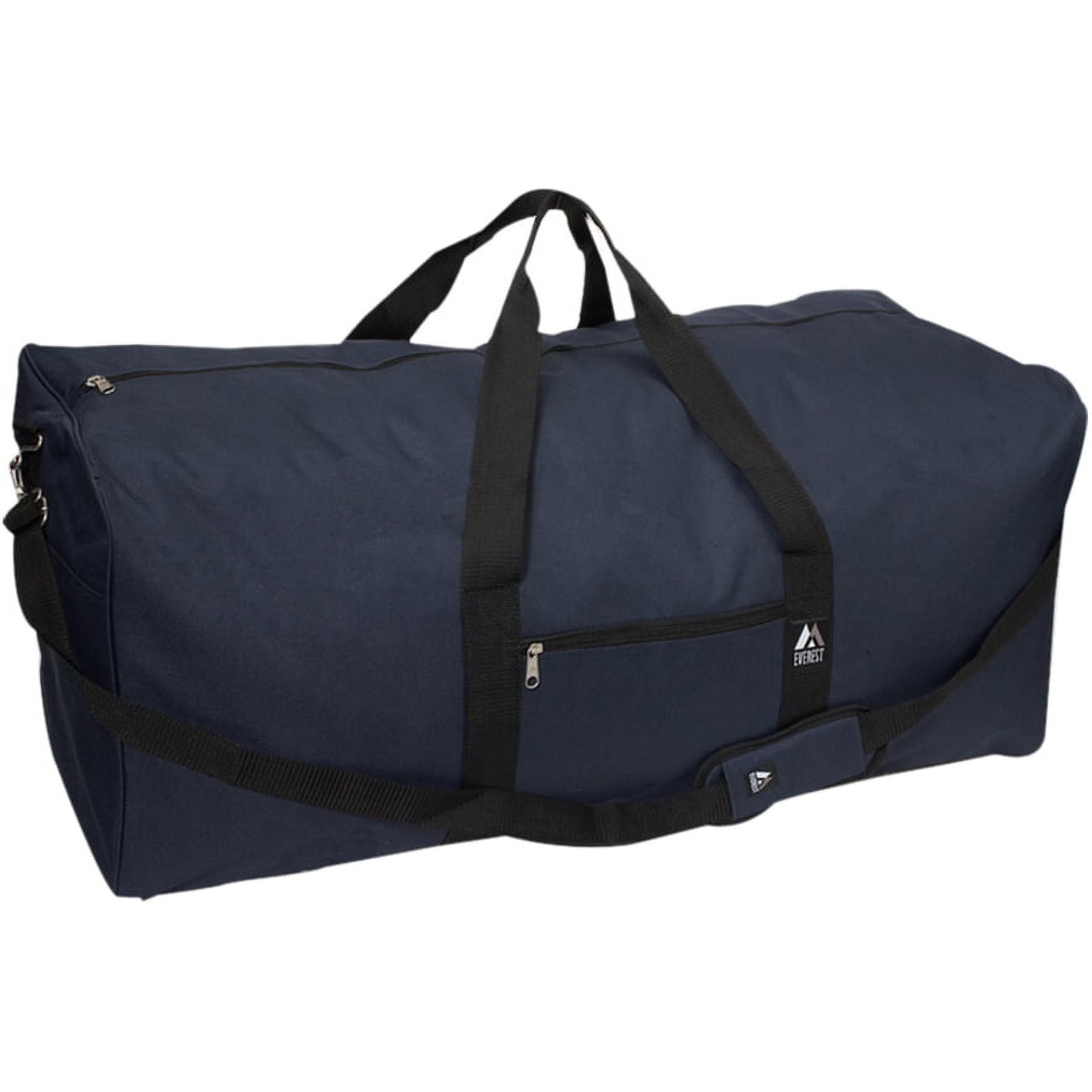 Everest by Everest Unisex 30” Basic Gear Duffel Bag, Navy Blue