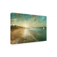 thumbnail image 3 of Trademark Fine Art 'Coastal Glow' Canvas Art by Danhui Nai, 3 of 3