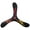 Black, variant on Sun Shifter Boomerangs Right Handed
