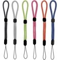 thumbnail image 1 of Amaxiu 6 Pcs Hand Wrist Strap Lanyards, Adjustable Phone Short Wrist Lanyards, Universal Strap for Camera, Keys, Wallet, USB Flash(Black, Gray-White, Fluorescent Green, Blue, Orange, Rose Red), 1 of 7