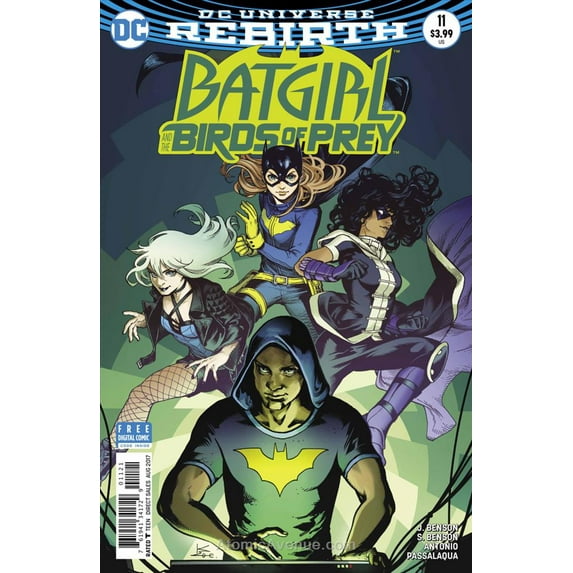 Batgirl And the Birds of Prey #11A VF ; DC Comic Book