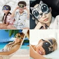 thumbnail image 3 of Sleep Mask for Kids Boys Girls Funny Blindfolds Soft Cute Animal Sleeping Masks with Adjustable Strap for Travel Naps Shift Works Games 4 Pack, 3 of 8