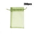 thumbnail image 1 of Small Gift Bags,Fruit Protection Bag Green Yarn Bag Mesh Bag Drawstring Organza Bag Gift Bag Fruit Bag,Gift Bags Small Size,Drawstring Gift Bags,Mesh Bags Drawstring, 1 of 6