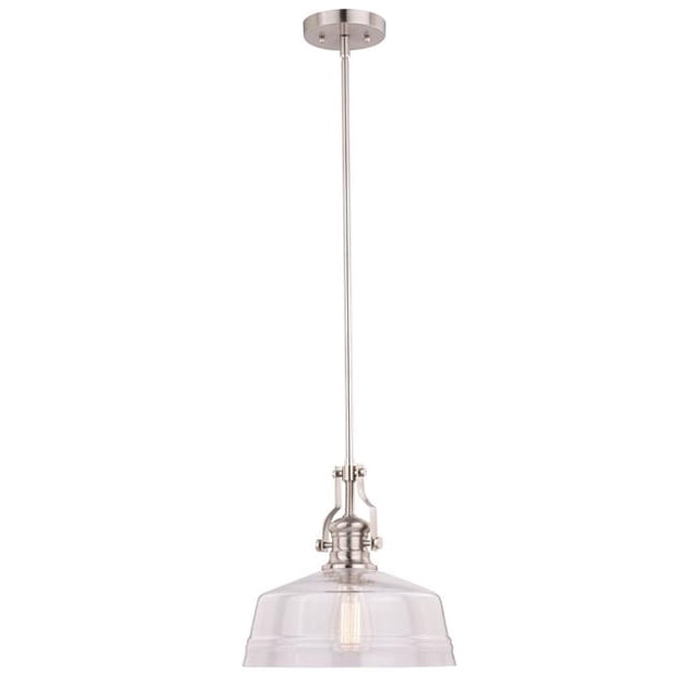 Vaxcel International P0273 Pendentif Beloit 12 Po. en Nickel Satiné