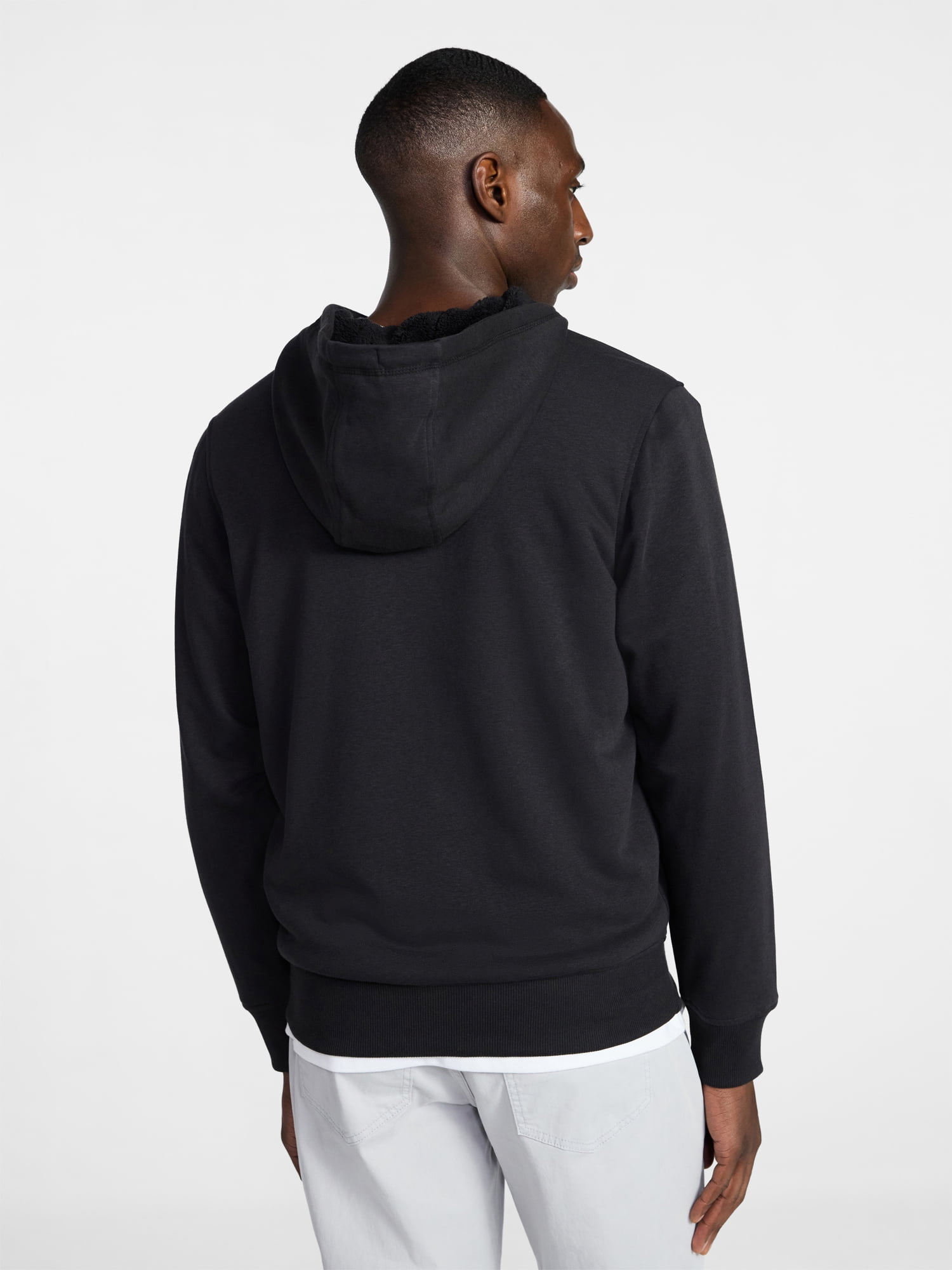 George Men's and Big Men's High Pile Fleece Hoodie, Sizes S-3XL