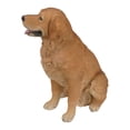 thumbnail image 5 of 21" Sitting Golden Retriever Dog Outdoor Garden Statue, 5 of 6