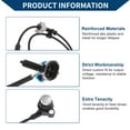 thumbnail image 3 of Unique Bargains No.15131391 ABS Wheel Speed Sensor for Buick Rainier 2004-2007 Rear Left Right ABS Sensor Anti-lock Braking System Sensor 1 Pcs, 3 of 7