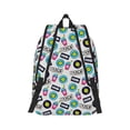 thumbnail image 7 of Geaub american musical durable canvas backpack: stylish, lightweight, and spacious with adjustable straps, 7 of 7