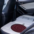 thumbnail image 5 of 360° Rotating Car Seat Cushion Swivel Mobility Aid for Elderly & Disabled Non-Slip Foam Base 40x40cm Pressure Relief for Back & Hips 2-Pack, 5 of 6