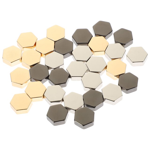 Miangastore Clous de Protection pour Sacs en Alliage de Métal Gun 30 Pcs 0.2X0.6X0.7In