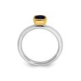 thumbnail image 2 of Lab Created Sapphire Ring 1/2 Carat (ctw) in Sterling Silver, 2 of 4