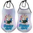 thumbnail image 6 of Family Guy Children's One-piece Swimwear Halterneck Swimsuit Summer Beach Girl's Bathing Suits Breathable Beachwear, 6 of 7