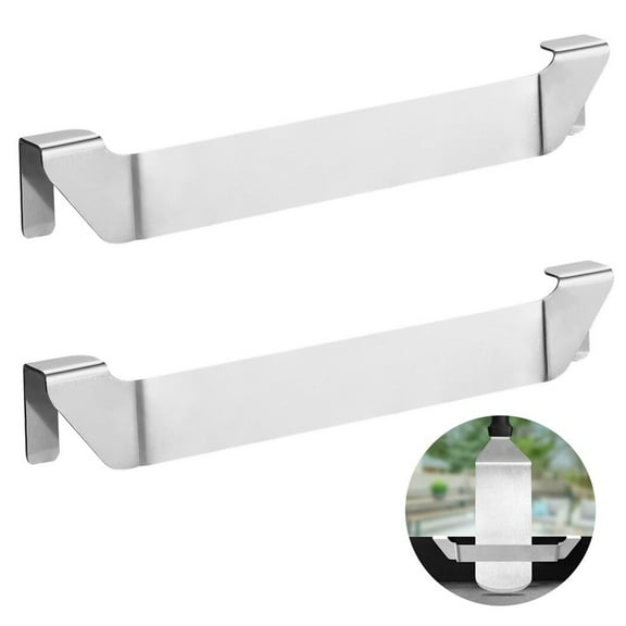 Stainless Steel Griddle Spatula Holder, 2PCS Grill Barbecue Tool Rack, Griddle Accessories for Grilling Utensils, Griddle Tool Holder for Outdoor Camping Barbecue Picnic