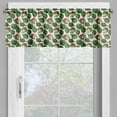 thumbnail image 2 of Ambesonne Artichoke Window Valance, Super Food Organic, 54" X 18", Hunter Green Fern Green, 2 of 5