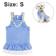 thumbnail image 2 of Dinheiro Vestidos para perros Niña Ropa para mascotas Falda de princesa a cuadros Primavera Verano Tutú Vestidos de fiesta de cumpleaños de encaje, 2 of 6