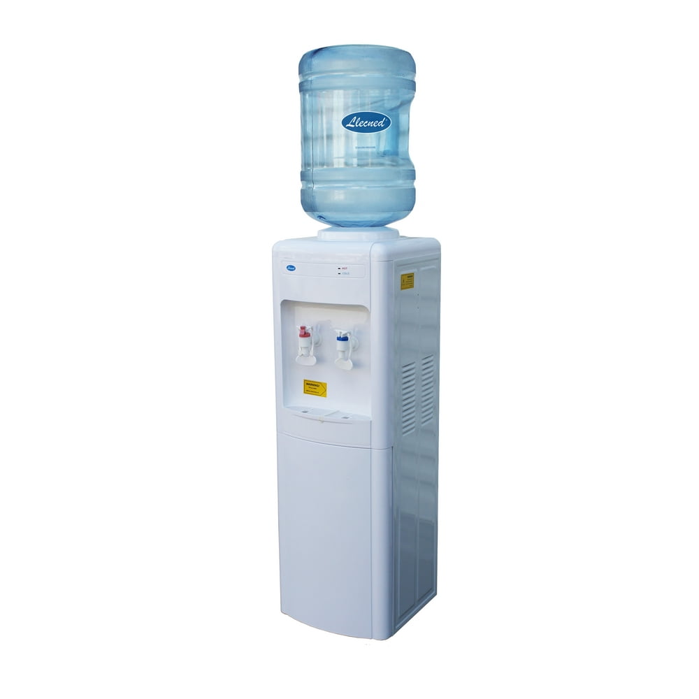 LLECNED Water Dispenser Top Load Hot Cold, High Quality with compact storage.