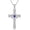 Celtic Knot Cross, variant on Cross Necklace for Women 925 Sterling Silver Arrow Breast Cancer Celtic Knot Cross Jewelry Birthday Christmas Gifts for Wife Mother