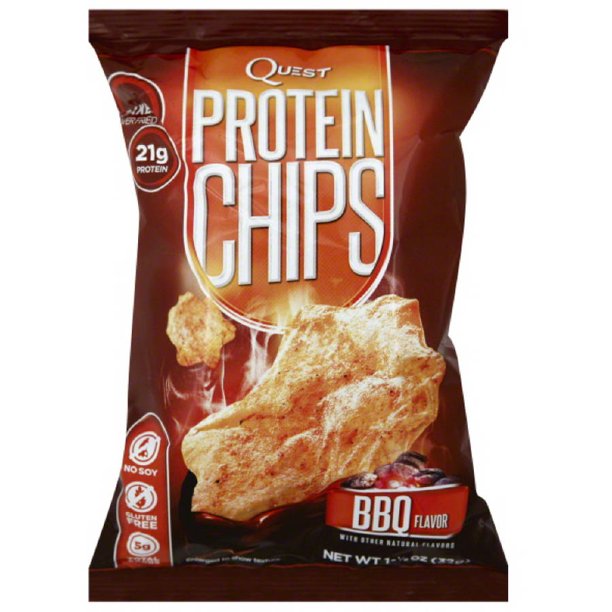 Quest Protein Chips, BBQ, 21g Protein, 6 Ct