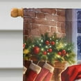 thumbnail image 2 of Rottweiler and Santa Claus House Flag, 2 of 7