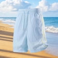 thumbnail image 6 of Aimik Women's Plus Size Athletic Shorts Solid Elastic Waist Shorts with Pockets and Drawstring Summer Comfortable Workout Bottoms, 6 of 6