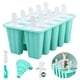 thumbnail image 1 of Moldes de silicona para Paletas de Hielo,10 Cavidade Moldes para Paletas Heladas,Juego de Molde para Paleta con Embudo,sin BPA,Reutilizables para Helado y Mousse o Postre DIY, 1 of 4