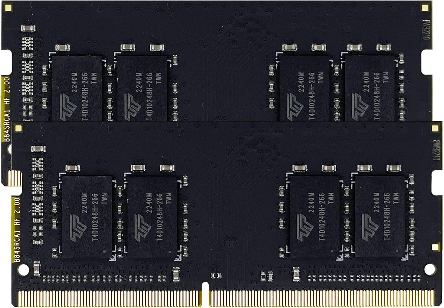 Timetec 16GB Kit (2x8GB) DDR4 Laptop RAM Memory, 2400MHz PC4-19200, SODIMM 260-Pin, Non-ECC Unbuffered, 1.2V CL17, Single Rank 1Rx8