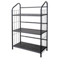 thumbnail image 1 of ORE International Metal Book Shelf Bookcase, Black, 1 of 4