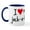 White/Navy Inside, variant on CafePress - I LOVE MY Jack A Bee Mug - 11 oz Ceramic Mug - Novelty Coffee Tea Cup