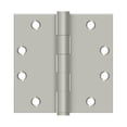 thumbnail image 1 of Deltana S45U15 Charnière Carrée Robuste 4,5 x 4,5 Po, Nickel Brossé, 1 of 1