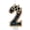 B, variant on Fashion Cartoon Creative Birthday Candle Digital Candle Style I,Perfect for Party Decoration and Cake Topper