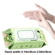 thumbnail image 3 of 50 Guantes Desechables de Grado Alimenticio, Paquete Pequeño, Pvc, para Hostelería y Hogar, Gruesos, Transparentes, Largos., 3 of 7
