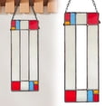 thumbnail image 2 of Handmade Stained Glass Photobooth Frame, Vertical Hanging Photo Strip Frame, Copper Foil Glass Picture Frame for Memory Display (#F), 2 of 4