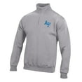 thumbnail image 2 of Men's Gray Air Force Falcons Big Cotton Quarter-Zip Pullover Sweatshirt, 2 of 3