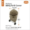 thumbnail image 4 of Classic Accessories Hickory® Heavy-Duty Patio Kettle BBQ Grill Cover - Rugged BBQ Cover with Advanced Weather Protection (55-202-012401-EC), 4 of 15