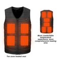thumbnail image 2 of Chaleco calefaccionado Yashi para hombres y mujeres 3 niveles de temperatura impermeable XXL, 2 of 5