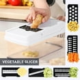 Vegetable Chopper for Food Spiralizer Processor Manual Hand Kitchen