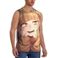 thumbnail image 2 of My Hero Academia Himiko Toga Aesthetic Men's Tank Top Lightweight Summer Sleeveless Tee Shirt Muscle Tank Tops Workout T-Shirts Casual Athletic Undershirts, 2 of 7