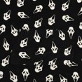 thumbnail image 3 of Ghostface All Over Pattern Black Oversized Hooded Blanket, 3 of 3