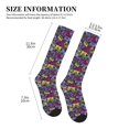 thumbnail image 2 of Compression Socks for Women and Men - Retro Cassette Music Compression Socks Circulation for Workout, 2 of 8