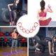 thumbnail image 5 of Tres colores de silicona jalea tensión cuerda banda elástica yoga fitness espalda abierta ejercicio brazo, 5 of 5