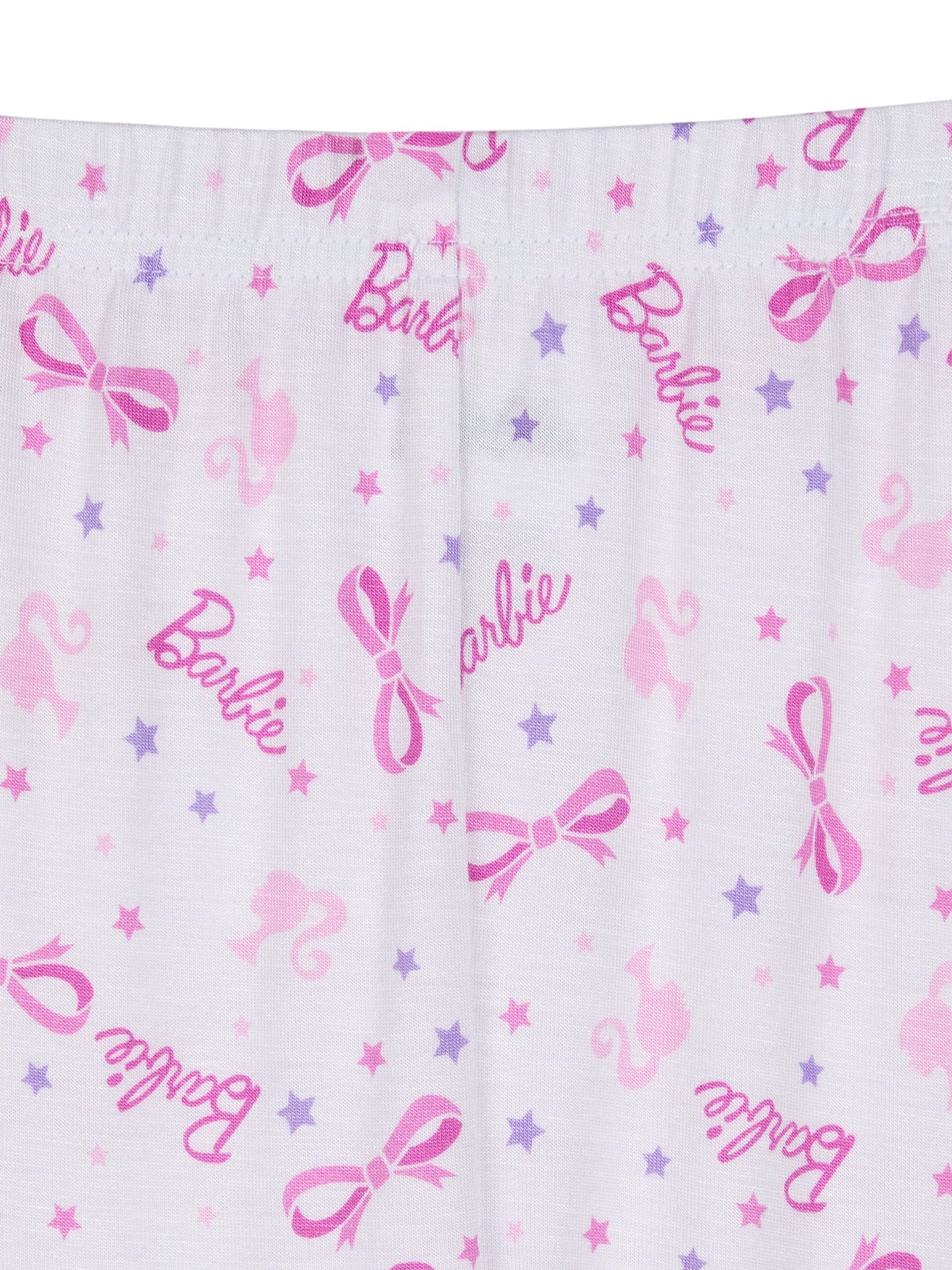 Barbie Toddler Viscose Unisex 2-Piece Pajama Set, Sizes 12M-5T