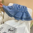thumbnail image 6 of DHFJKG Child Toddler Girls Denim Skirt Casual Fashion Stretch Waist Comfortable A Line Skirt Street Style Daily Wear Vacation Skirts For Girl 2025 18-24 Months, 6 of 6